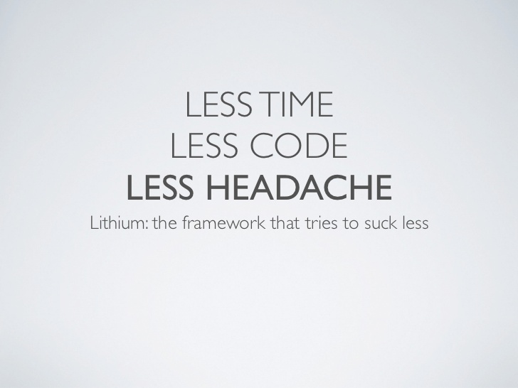 http://www.slideshare.net/nateabele/less-time-less-code-less-headache